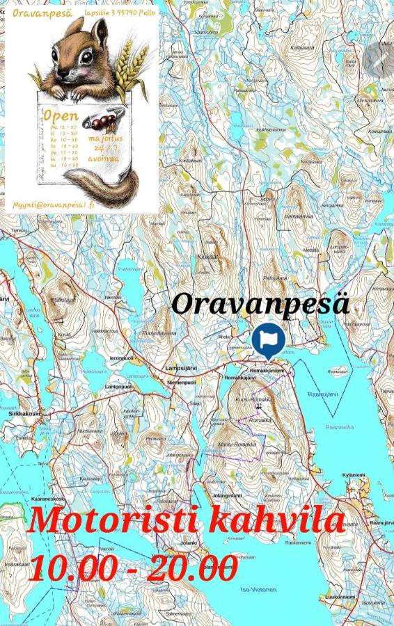 Апартаменты Oravanpesa Пелло Экстерьер фото